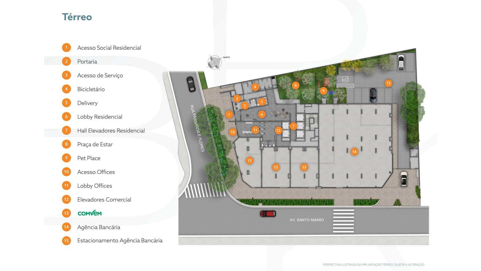 Planta - STUDIO 3.90: Viva a Amplitude no Coração do Brooklin – 300m do Metrô! - Investimoveis