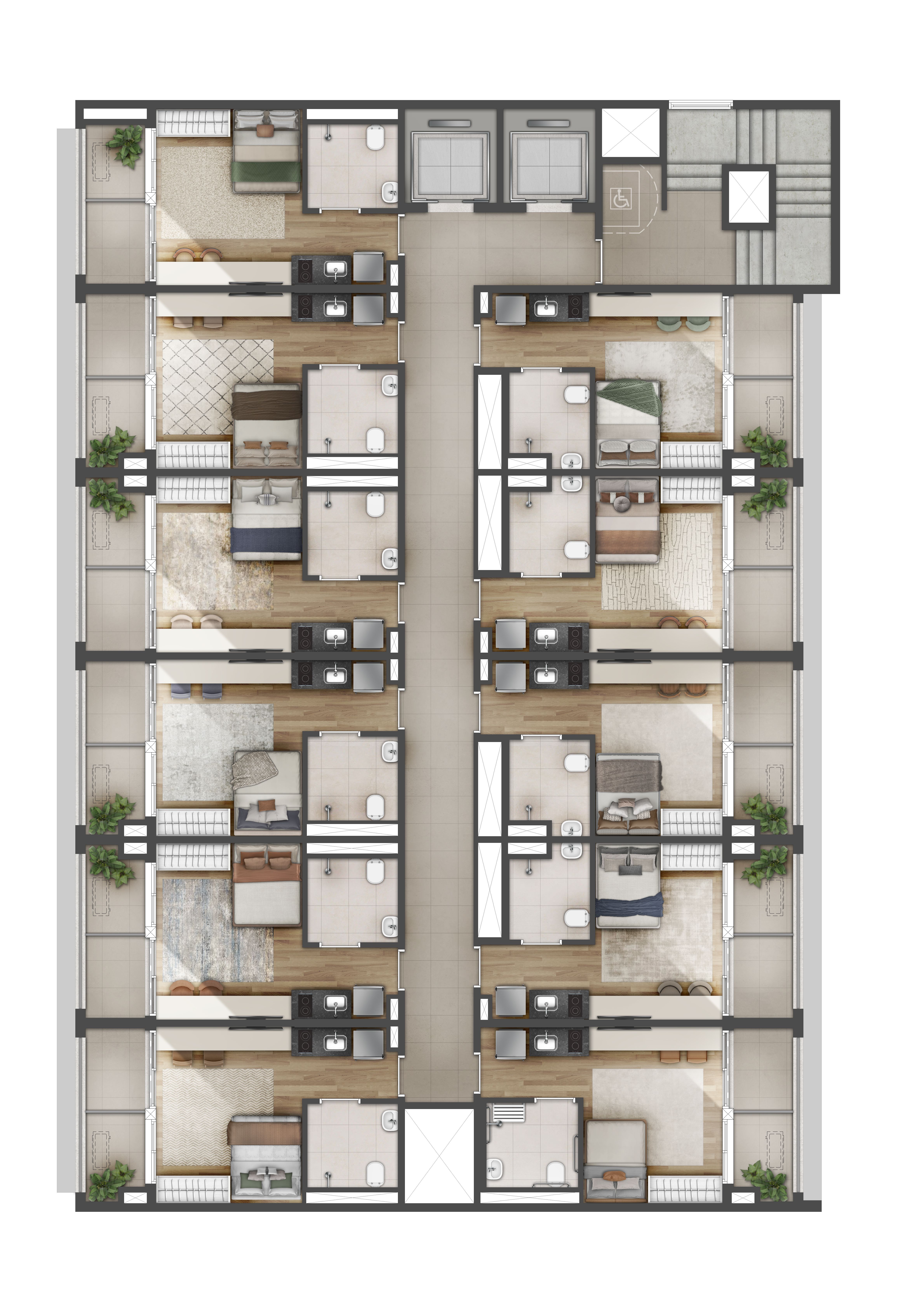Planta - O ÚLTIMO ENDEREÇO de Alto Luxo: Seu Apartamento de 224m² no Coração de Perdizes - Investimoveis