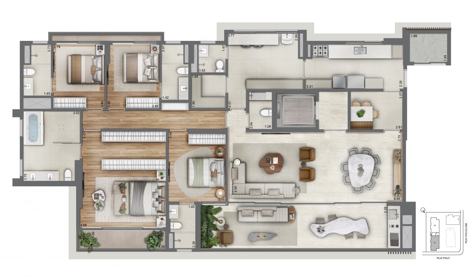 Planta -  - Investimoveis